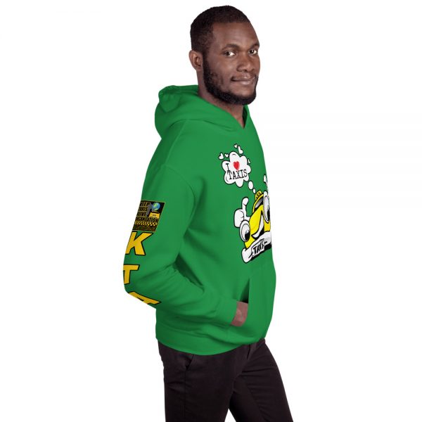 "I LOVE TAXIS" Premium Soft & Heavy Blend Hoodie - Image 15