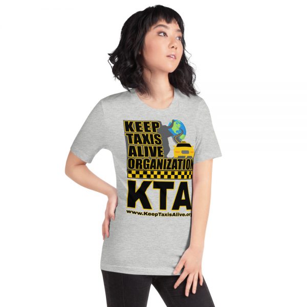 “KEEP TAXIS ALIVE ORGANIZATION” Premium Bright Color T-Shirt - Image 3