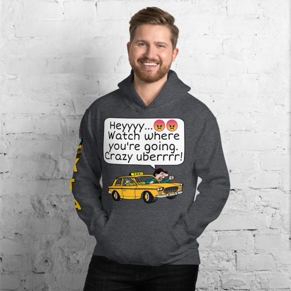 “CRAZY UBERRRR” Premium Soft & Heavy Blend Hoodie - Image 6