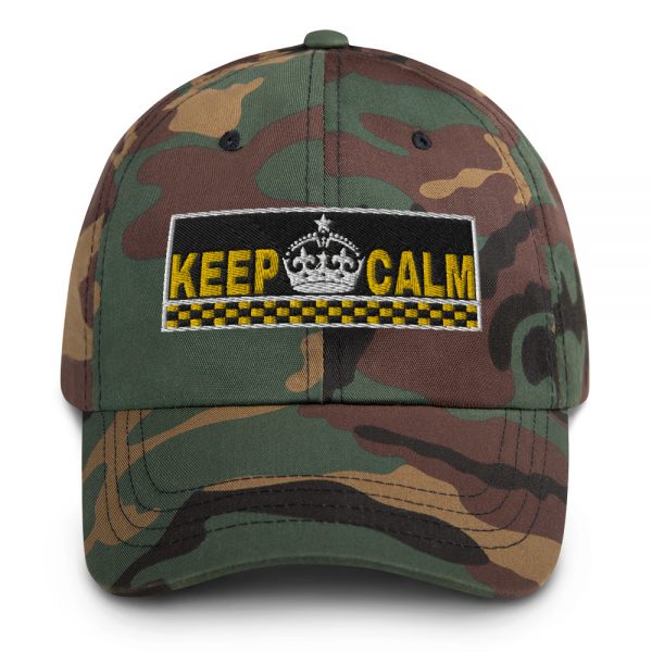 “KEEP CALM” Embroidered Yupoong Dad Hat - Image 4