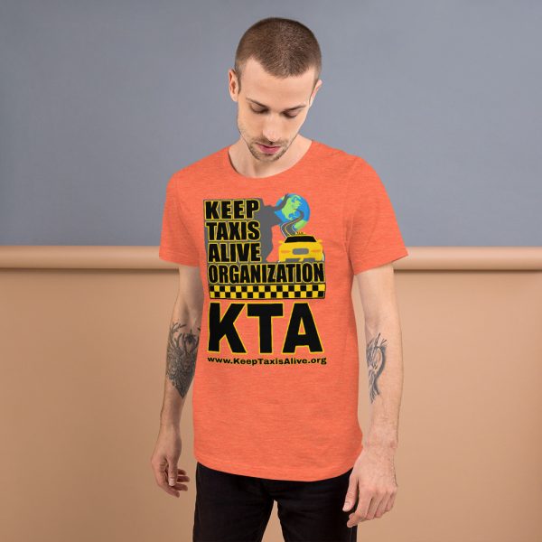 "KEEP TAXIS ALIVE ORGANIZATION" Premium Dark Color T-Shirt - Image 9