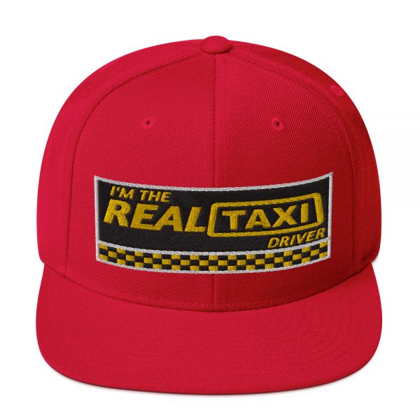 “I'M THE REAL TAXI DRIVER - v1” Embroidered Yupoong Snapback Hat - Image 39