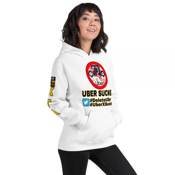“UBER SUCKS!” Premium Soft & Heavy Blend Hoodie - Image 2