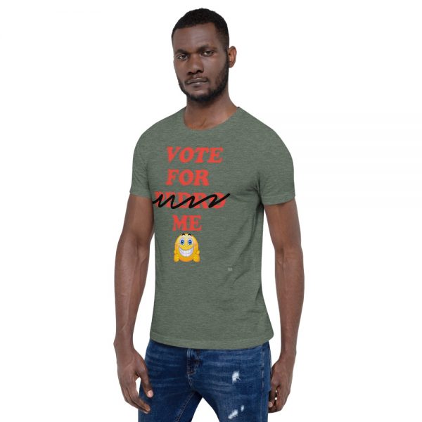 "VOTE FOR ME" Premium Dark Color T-Shirt - Image 5