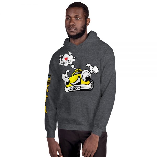 "I LOVE TAXIS" Premium Soft & Heavy Blend Hoodie - Image 6
