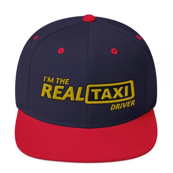 “I'M THE REAL TAXI DRIVER - v2” Embroidered Yupoong Snapback Hat - Image 20