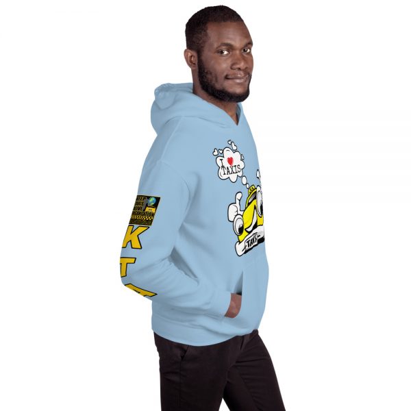 "I LOVE TAXIS" Premium Soft & Heavy Blend Hoodie - Image 19