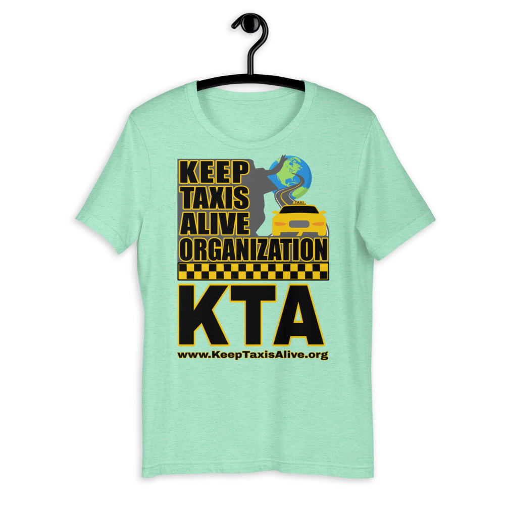 “KEEP TAXIS ALIVE ORGANIZATION” Premium Bright Color T-Shirt