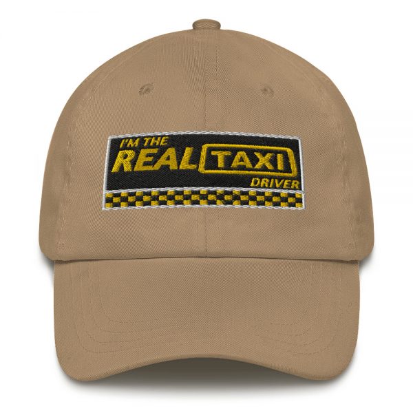 “I’M THE REAL TAXI DRIVER – v1” Embroidered Yupoong Dad Hat - Image 9