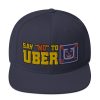 “SAY NO TO UBER - v1” Embroidered Yupoong Snapback Hat - Image 18