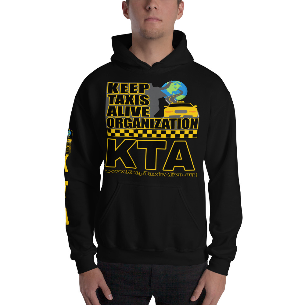 “KEEP TAXIS ALIVE ORGANIZATION” Premium Soft & Heavy Blend Hoodie