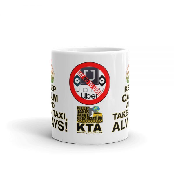 “KEEP CALM” Premium Glossy White Mug - Image 4