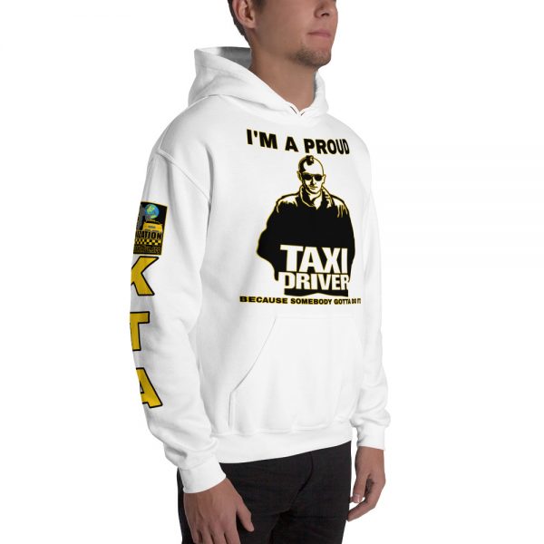 “I’M A PROUD TAXI DRIVER” Premium Soft & Heavy Blend Hoodie - Image 3