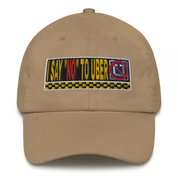 “I SAY NO TO UBER” Embroidered Yupoong Dad Hat - Image 10