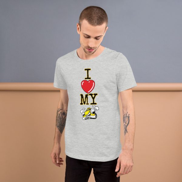 “I LOVE MY TAXI” Premium Bright Color T-Shirt - Image 3