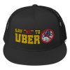 “SAY NO TO UBER – v1” Embroidered Yupoong Trucker Cap - Image 3
