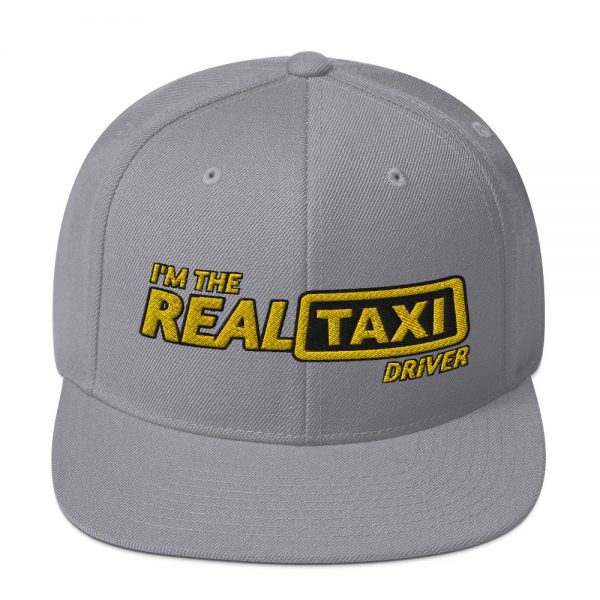 “I'M THE REAL TAXI DRIVER - v2” Embroidered Yupoong Snapback Hat - Image 32