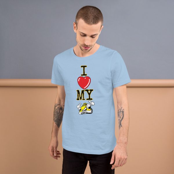 “I LOVE MY TAXI” Premium Bright Color T-Shirt - Image 6