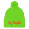 “KEEP TAXIS ALIVE – v2” Embroidered Pom-Pom Beanie - Image 9