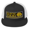 “FOLLOW THAT TAXI” Embroidered Yupoong Trucker Cap - Image 2