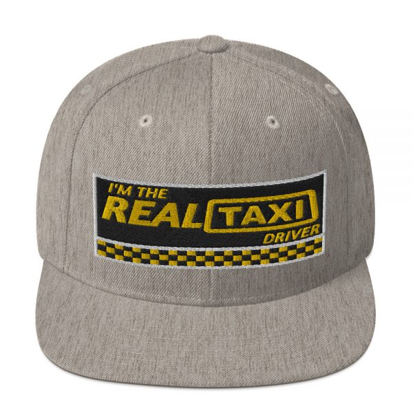 “I'M THE REAL TAXI DRIVER - v1” Embroidered Yupoong Snapback Hat - Image 25