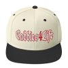 “CABBIES4LIFE” Embroidered Yupoong Snapback Hat - Image 35
