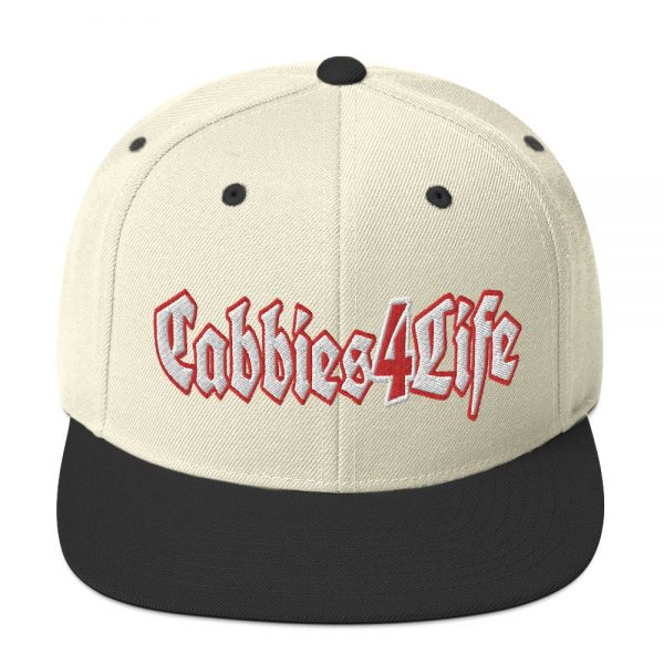“CABBIES4LIFE” Embroidered Yupoong Snapback Hat - Image 35
