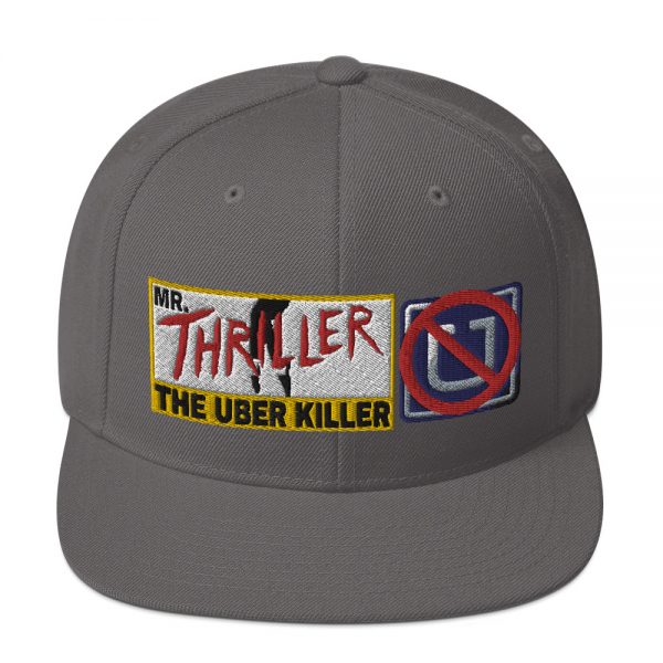 “MR. THRILLER, THE UBER KILLER” Embroidered Yupoong Snapback Hat - Image 14