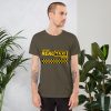 "I'M THE REAL TAXI DRIVER" Premium Dark Color T-Shirt - Image 3