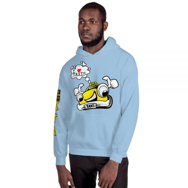 "I LOVE TAXIS" Premium Soft & Heavy Blend Hoodie - Image 18