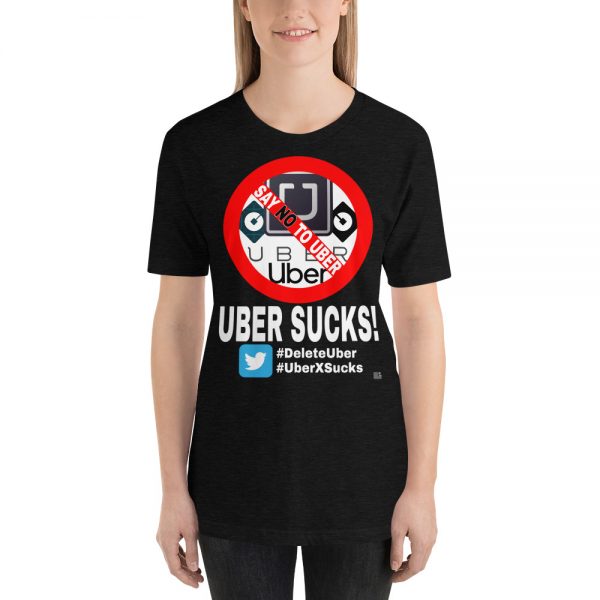 "UBER SUCKS!" Premium Dark Color T-Shirt