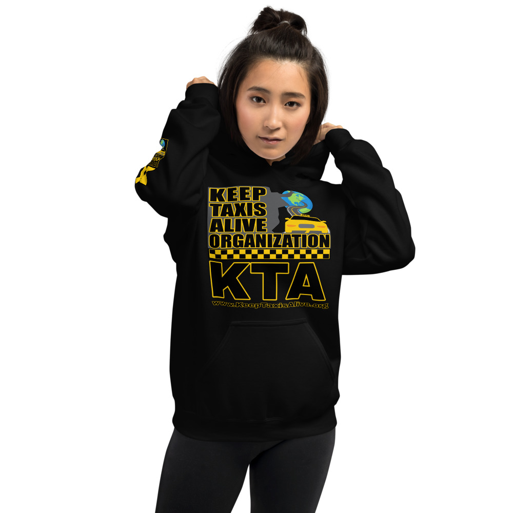 “KEEP TAXIS ALIVE ORGANIZATION” Premium Soft & Heavy Blend Hoodie