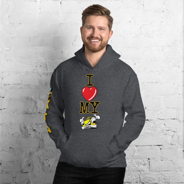"I LOVE MY TAXI" Premium Soft & Heavy Blend Hoodie - Image 5