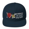“I LOVE TAXI DRIVERS” Embroidered Yupoong Snapback Hat - Image 15