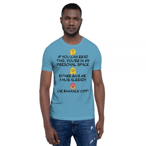 "MY PERSONAL SPACE" Premium Bright Color T-Shirt - Image 6