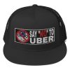 “SAY NO TO UBER – v2” Embroidered Yupoong Trucker Cap - Image 3