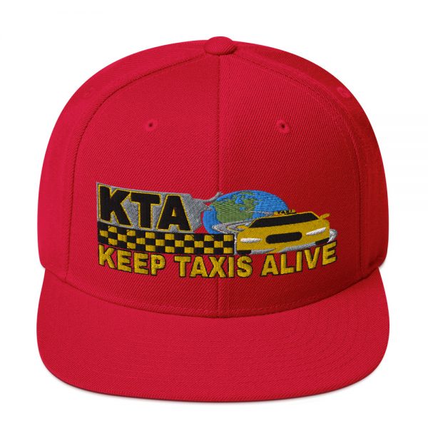 “KEEP TAXIS ALIVE - v1” Embroidered Yupoong Snapback Hat - Image 39