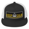 “KEEP CALM” Embroidered Yupoong Trucker Cap - Image 2
