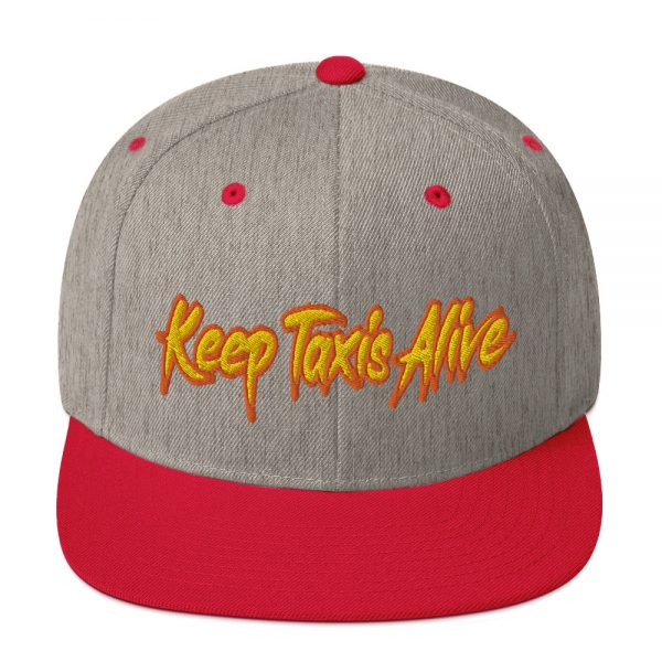 “KEEP TAXIS ALIVE - v2” Embroidered Yupoong Snapback Hat - Image 29