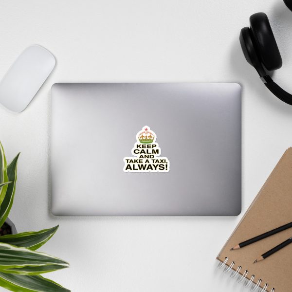 “KEEP CALM” Premium Kiss Cut Emblem Stickers - Image 4