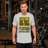 “DO NOT DISTURB MY TAXI BUSINESS” Premium Bright Color T-Shirt - Image 2