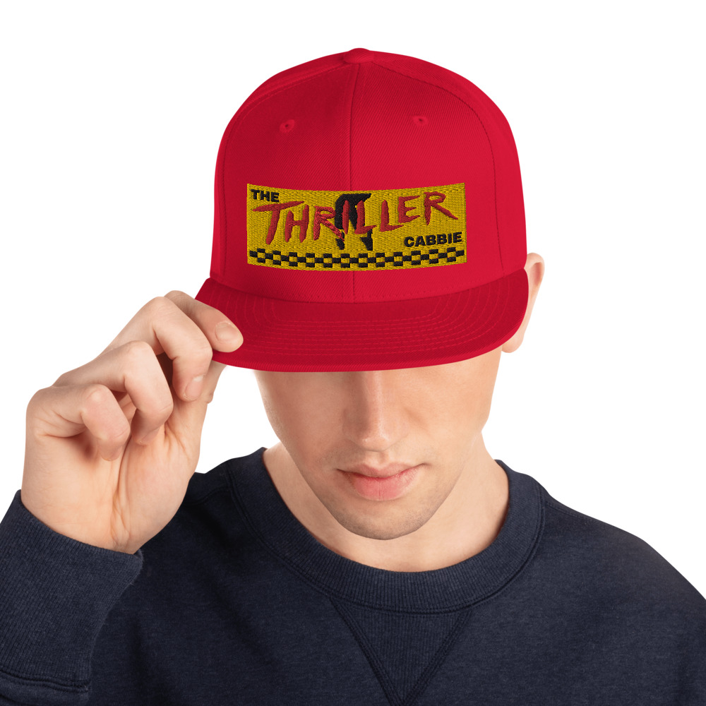 “THE THRILLER CABBIE” Embroidered Yupoong Snapback Hat