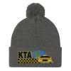 “KEEP TAXIS ALIVE – v1” Embroidered Pom-Pom Beanie - Image 5