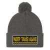 “KEEP TAXIS ALIVE – v3” Embroidered Pom-Pom Beanie - Image 6