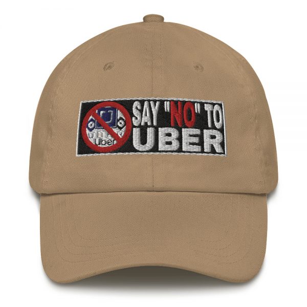 “SAY NO TO UBER – v2” Embroidered Yupoong Dad Hat - Image 10
