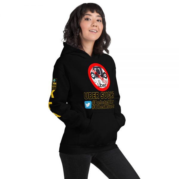 “UBER SUCKS!” Premium Soft & Heavy Blend Hoodie - Image 4