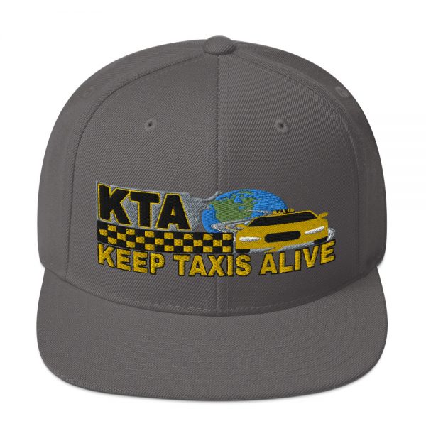 “KEEP TAXIS ALIVE - v1” Embroidered Yupoong Snapback Hat - Image 13