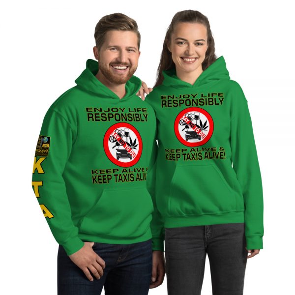 “ENJOY LIFE RESPONSIBLY” Premium Soft & Heavy Blend Hoodie - Image 8