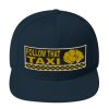 “FOLLOW THAT TAXI” Embroidered Yupoong Snapback Hat - Image 16