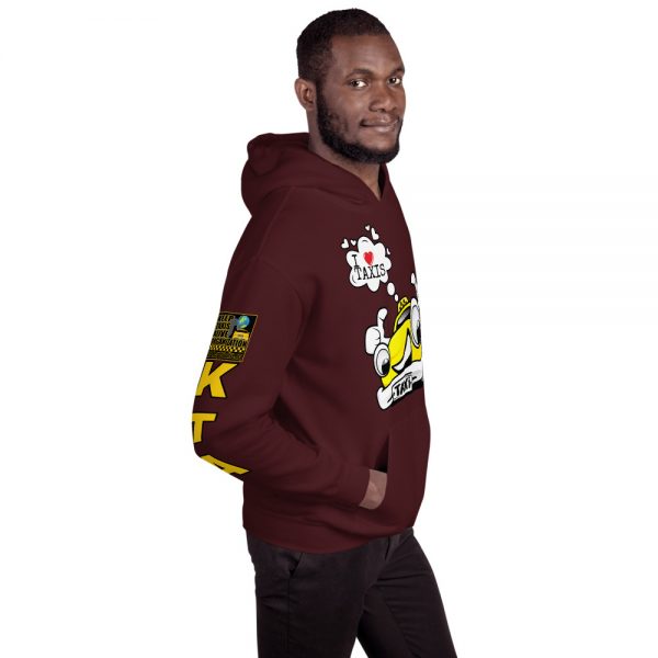 "I LOVE TAXIS" Premium Soft & Heavy Blend Hoodie - Image 17